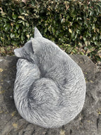 Australian Made Concrete Fox Garden Statue | Outdoor Wildlife Ornament