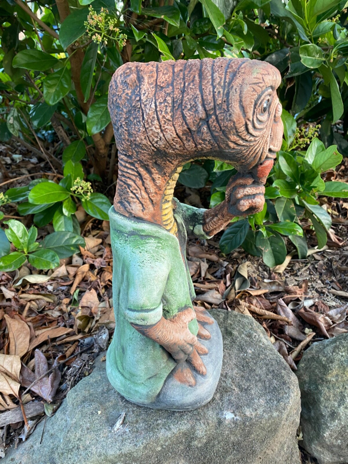 E T Phone Home Garden Statue Ornament Animal Concrete Cement Australian Made