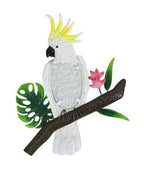 Australian Kookaburra Bird Metal Wall Art Hanger Indoor Outdoor Decor Garden