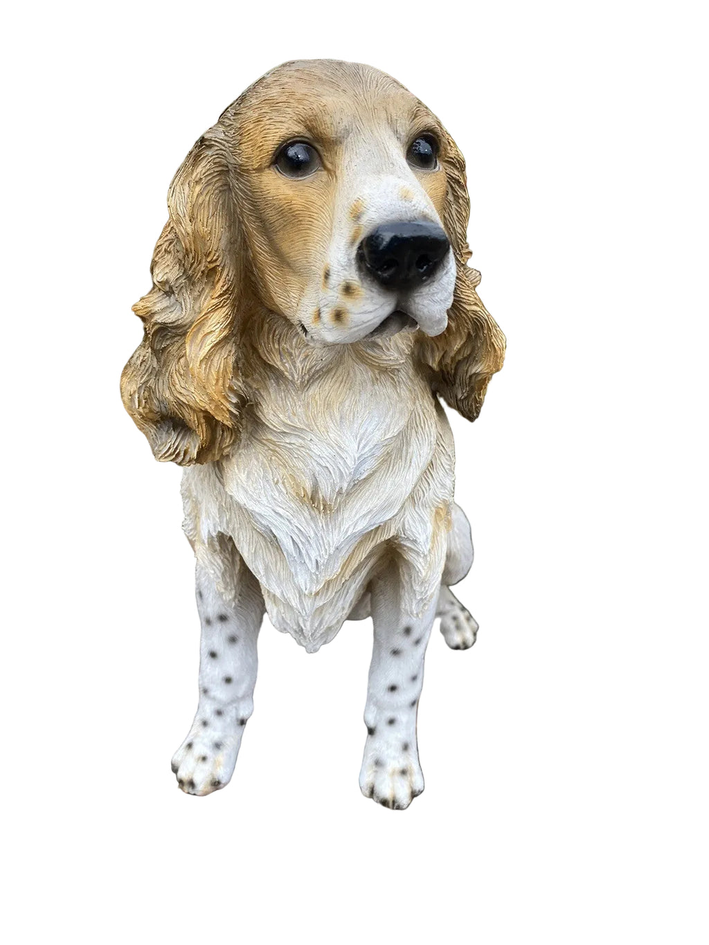 SPRINGER SPANIEL DOG ANIMAL GARDEN STATUE ORNAMENT FIGURINE SCULPTURE