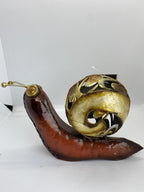 METAL GARDEN SNAIL ANIMAL GARDEN STATUE ORNAMENT FIGURINE GIFT