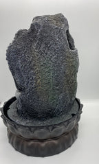 BUDDHA DRIFT WATER FEATURE FOUNTAIN INDOOR OUTDOOR BENCH TOP HOME DECOR