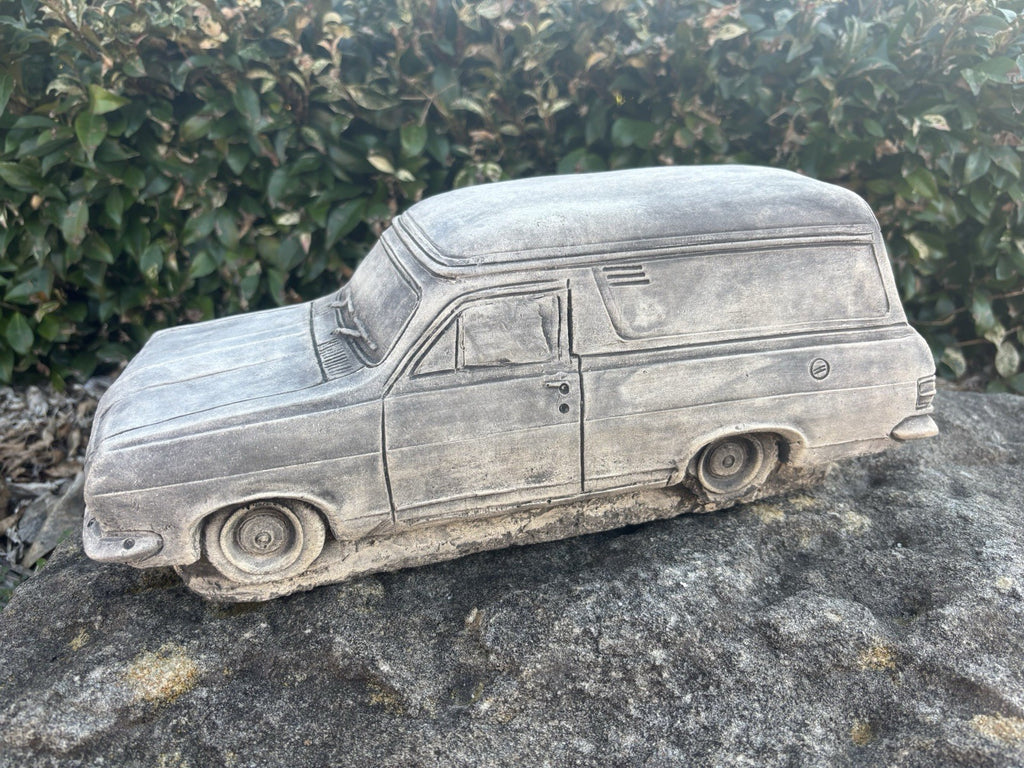 1967 HR Panel Van Concrete Statue | Classic Australian Car Ornament