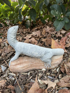 Goanna Basking Lizard Statue Ornament Animal Concrete Garden Australian Made