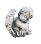 Sleeping Angel Memorial Cemetery Statue Ornament Concrete Garden Australian Made