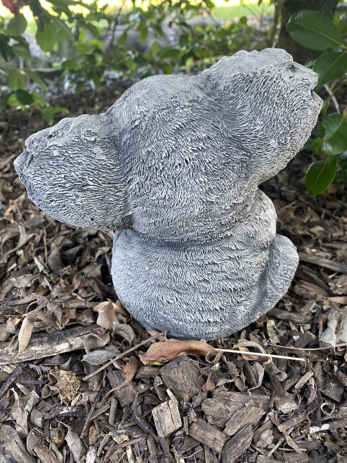 Koala With Leaves Statue Ornament Animal Concrete Cement Garden Australian Made