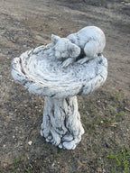 Concrete Koala Bird Bath | Australian Wildlife Garden Feature Pick Up Only