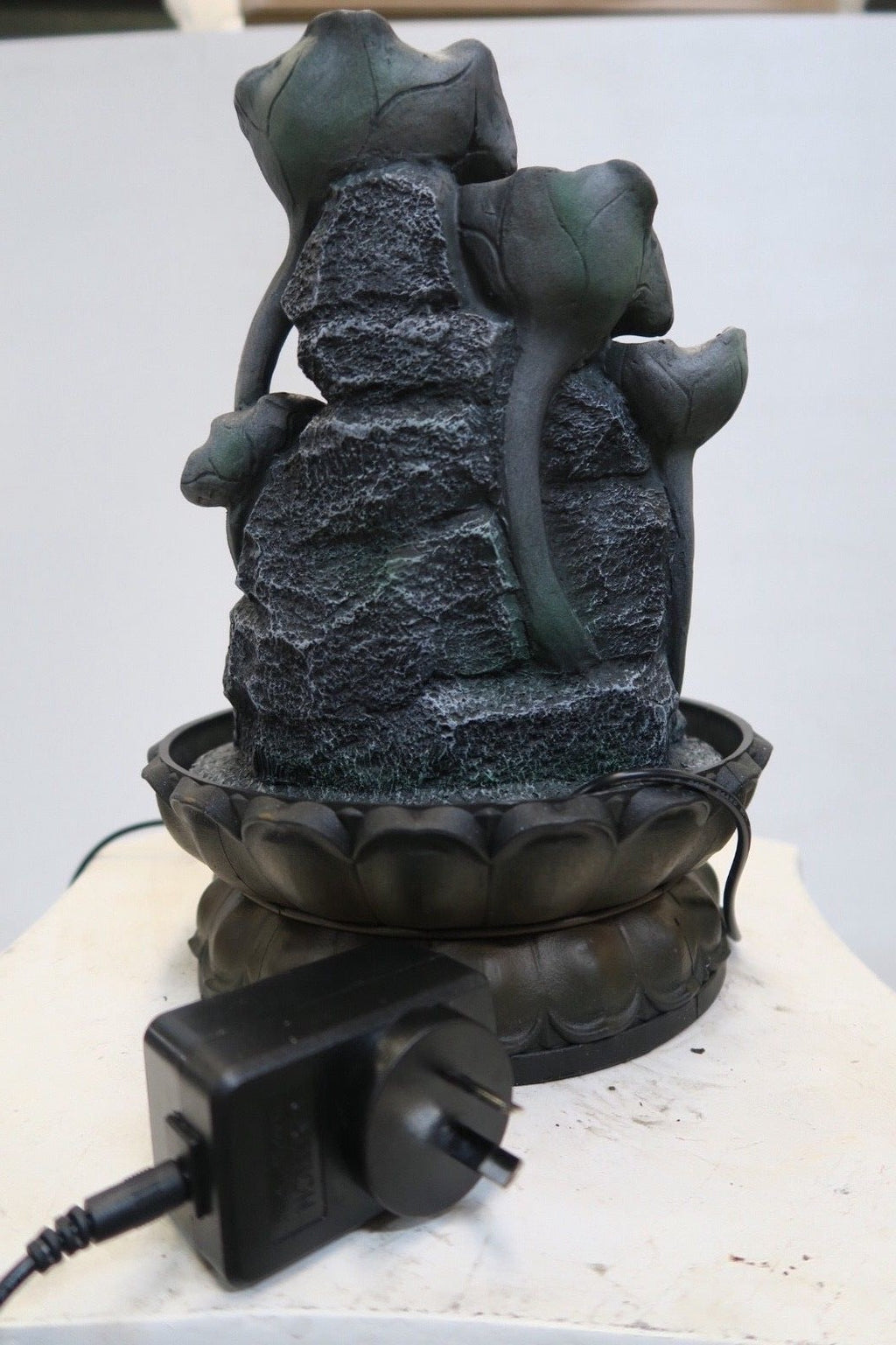 Baby Buddha small indoor / Outdoor table top Water fountain water feature