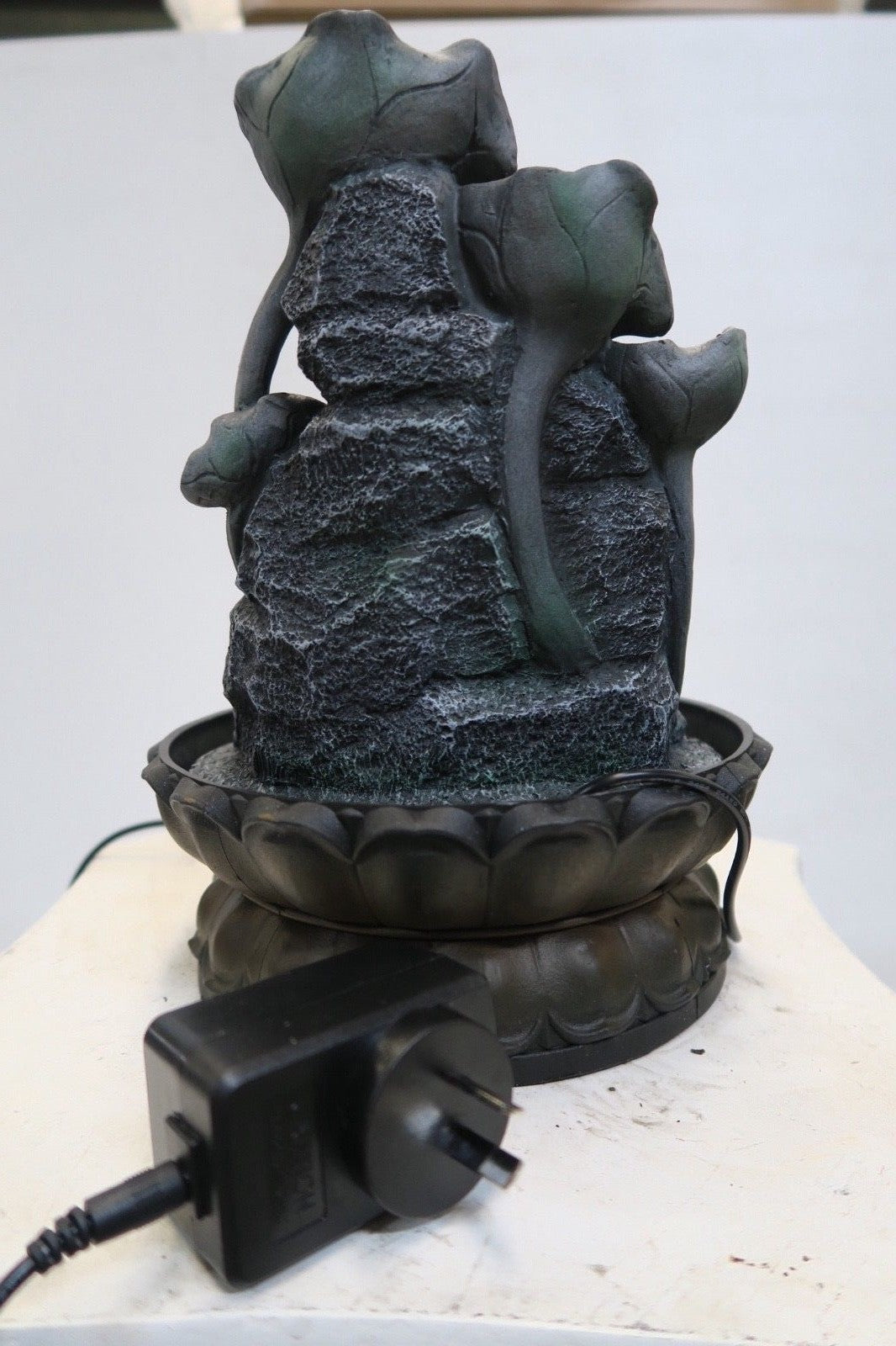 Baby Buddha small indoor / Outdoor table top Water fountain water feature