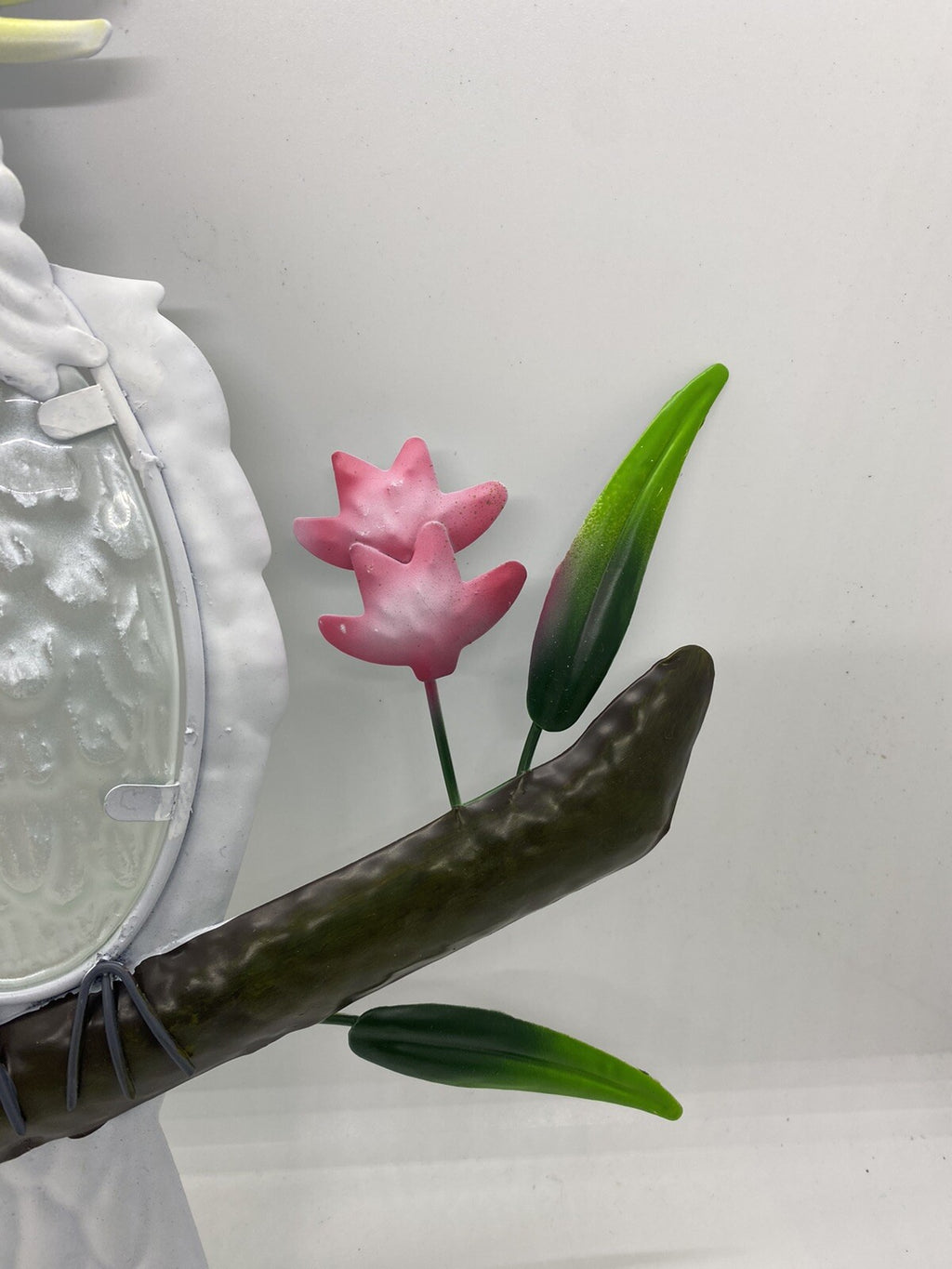 Australian Cockatoo Bird Metal Wall Art Hanger Indoor Outdoor Decor Garden