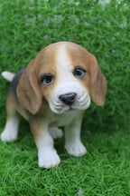 BEAGLE STANDING DOG ANIMAL GARDEN STATUE ORNAMENT FIGURINE SCULPTURE MEMORIAL
