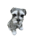 SCHNAUZER STATUE PUPPY DOG MEMORIAL ANIMAL GARDEN ORNAMENT SCULPTURE