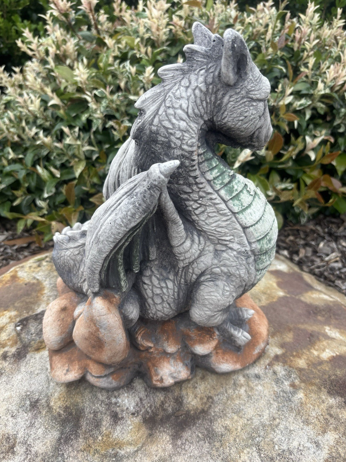 Welsh Dragon Animal Concrete Cement Garden Statue Ornament Australian Made