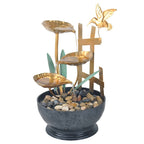 Hummingbird Garden indoor / Outdoor table top Water fountain feature Home Decor
