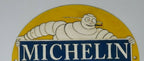 Michelin Tyre Man Cast Iron Circle Sign Plaque Man Cave Bar Pub  Garage
