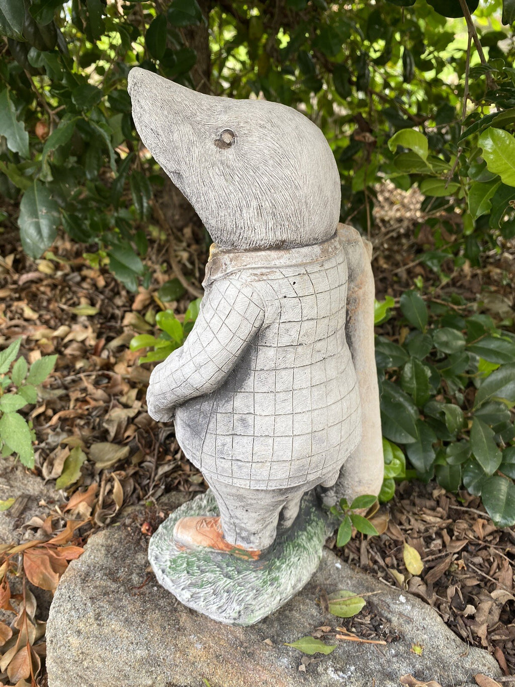Willow Mole Standing Statue Animal Concrete Cement Garden  Australian Made