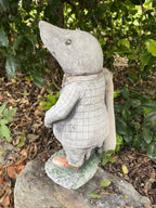 Willow Mole Standing Statue Animal Concrete Cement Garden  Australian Made