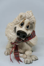 Little Paws Camilla the Poodle Pet Figurine Statue Home Decor Ornament