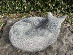 Australian Made Concrete Fox Garden Statue | Outdoor Wildlife Ornament