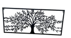 Tree of Life Metal Hanging Wall Art 99 X 42cm  Rustic Sculpture Home Garden