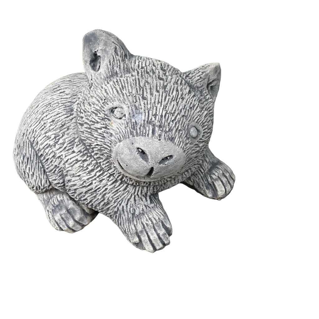 Australian Wombat Statue Ornament Animal Concrete Cement Garden Australian Made