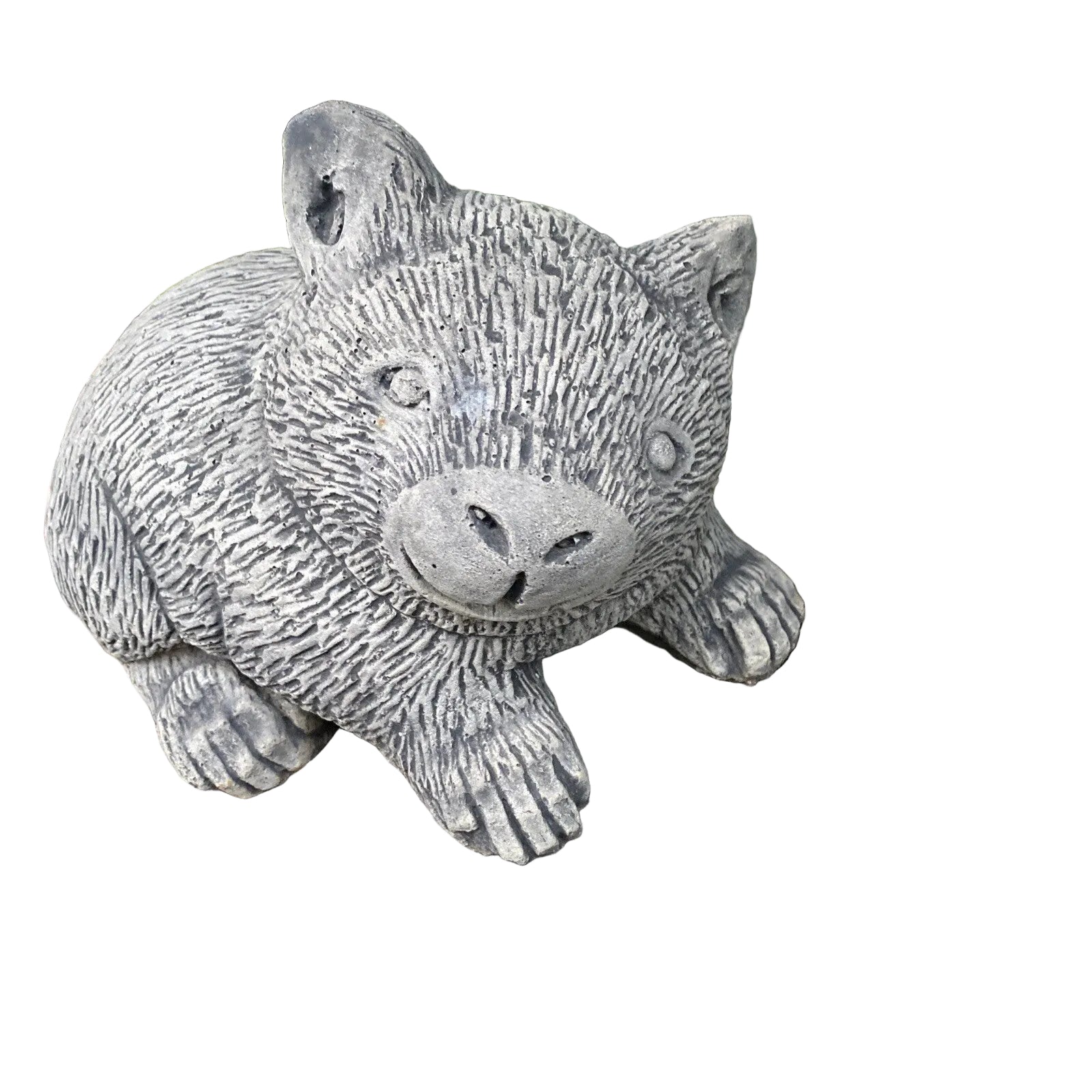 Australian Wombat Statue Ornament Animal Concrete Cement Garden Australian Made