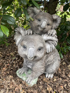 Koala Baby Statue Ornament Animal Concrete Cement Garden Australian Made