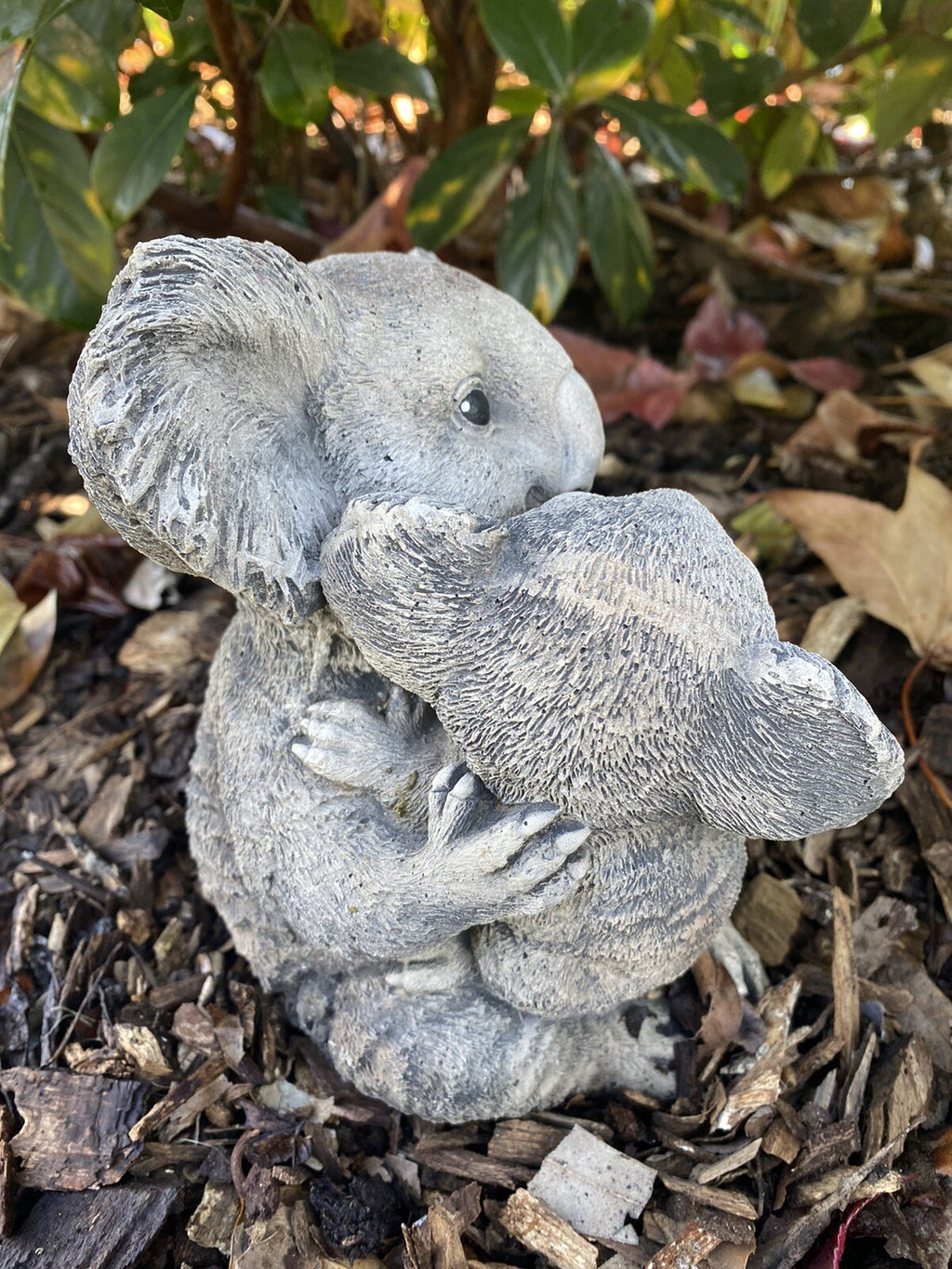 Koala Baby Statue Ornament Animal Concrete Cement Garden Australian Made Small