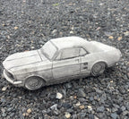1966 Mustang Concrete Car Statue | Classic Car Ornament
