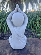 Buddha Monk Garden Statue Ornament Outdoor Decor 3 Styles Available