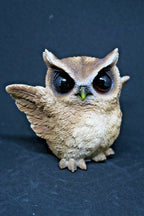 BARN OWL SET OF 2 GARDEN ~STATUE ~ ORNAMENT ~ FIGURINE ~ HOME DECOR FIGURINE