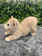 Lion Lioness Cub African Animal Statue Garden Ornament Home Decor  Figurine
