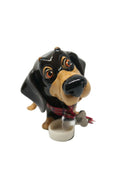 Little Paws Filo the Dachshund Dog Pet Figurine Statue~ Home Decor Ornament