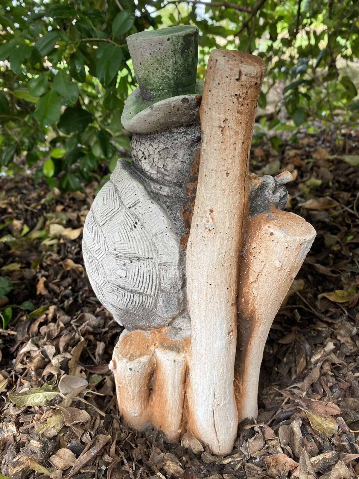 Willow Turtle Tortoise  Mr Tolly Animal Concrete Garden Statue Australian Made