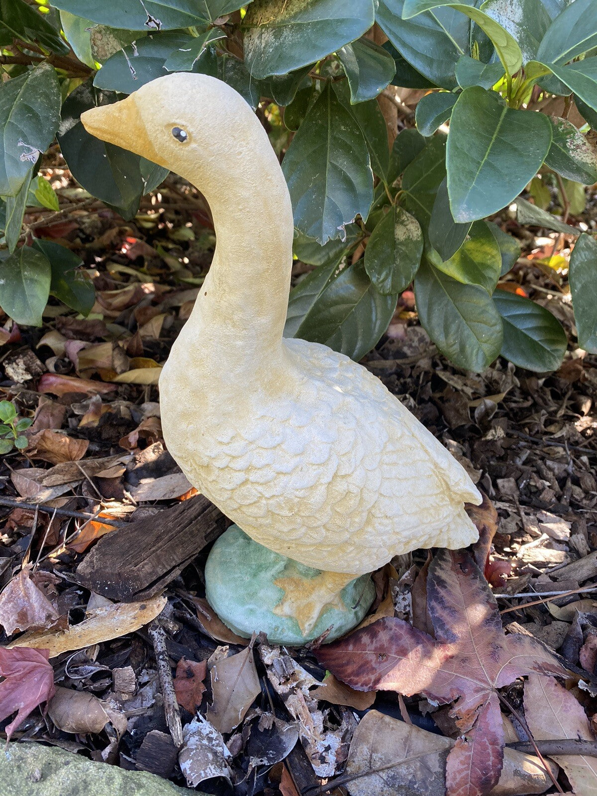 Duck Duckling Fowl Statue Ornament Farm Animal Concrete Garden Australian Made