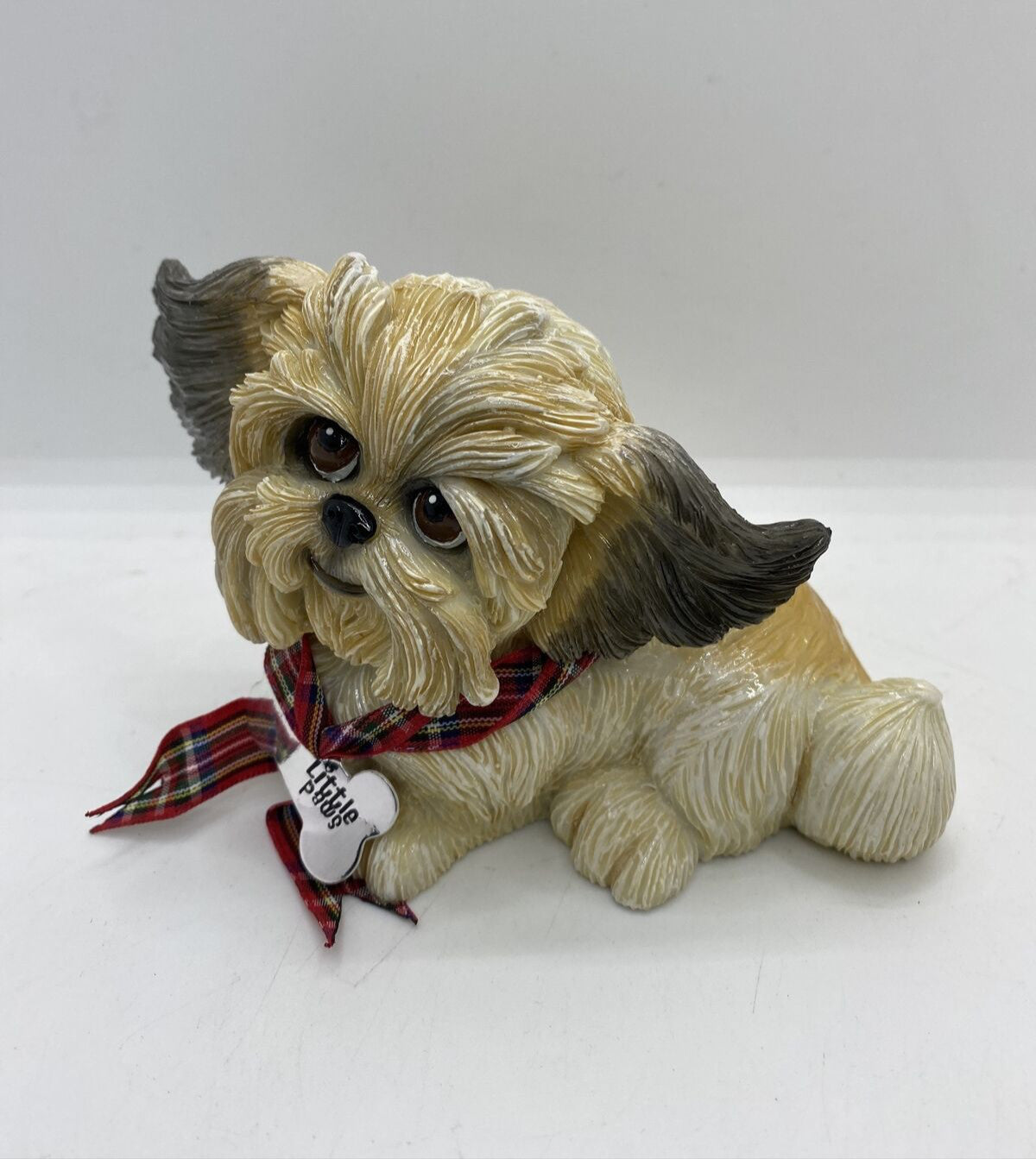 Little Paws Gizmo the Shih Tzu Dog Pet Figurine Statue~ Home Decor Ornament
