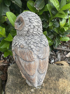 Owl Statue Ornament Animal Concrete Garden Australian Made