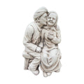 Grandpa Giving Grandma A Kiss Garden Statue Figurine Sculpture Ornament