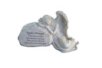 ❤️~Sadly Missed GUARDIAN ANGEL Memorial Statue Cemetery Plaque Figurine 30cms~❤️