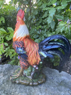 Rooster Chicken Poultry Statue Ornament 38 cm