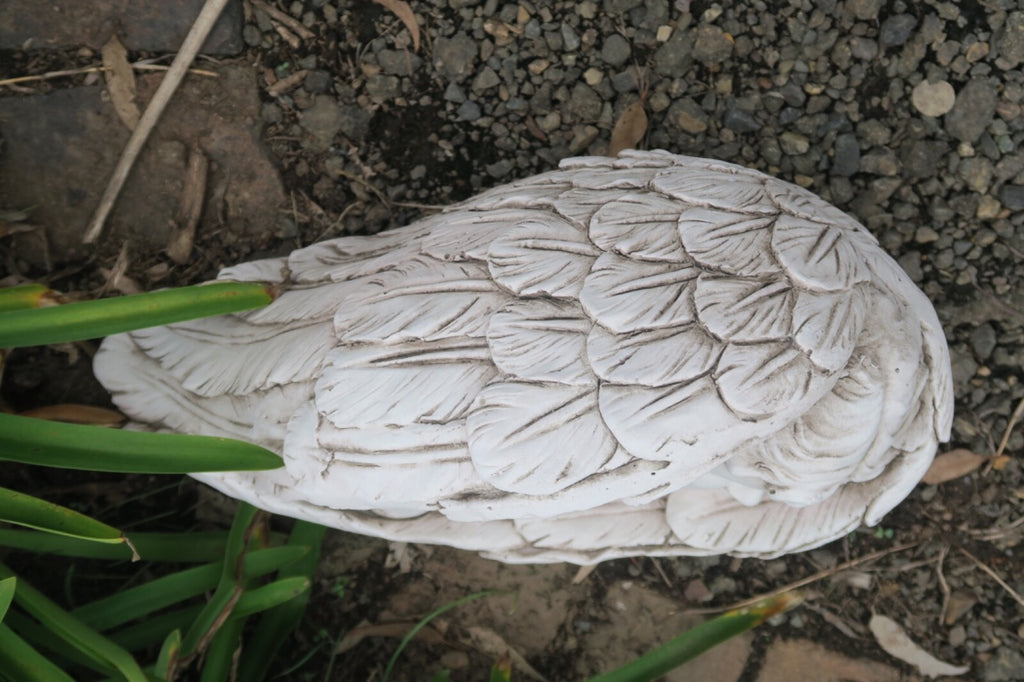 2 x 50cm Angel Sleeping On Wings Garden Ornament Statue Home Decor