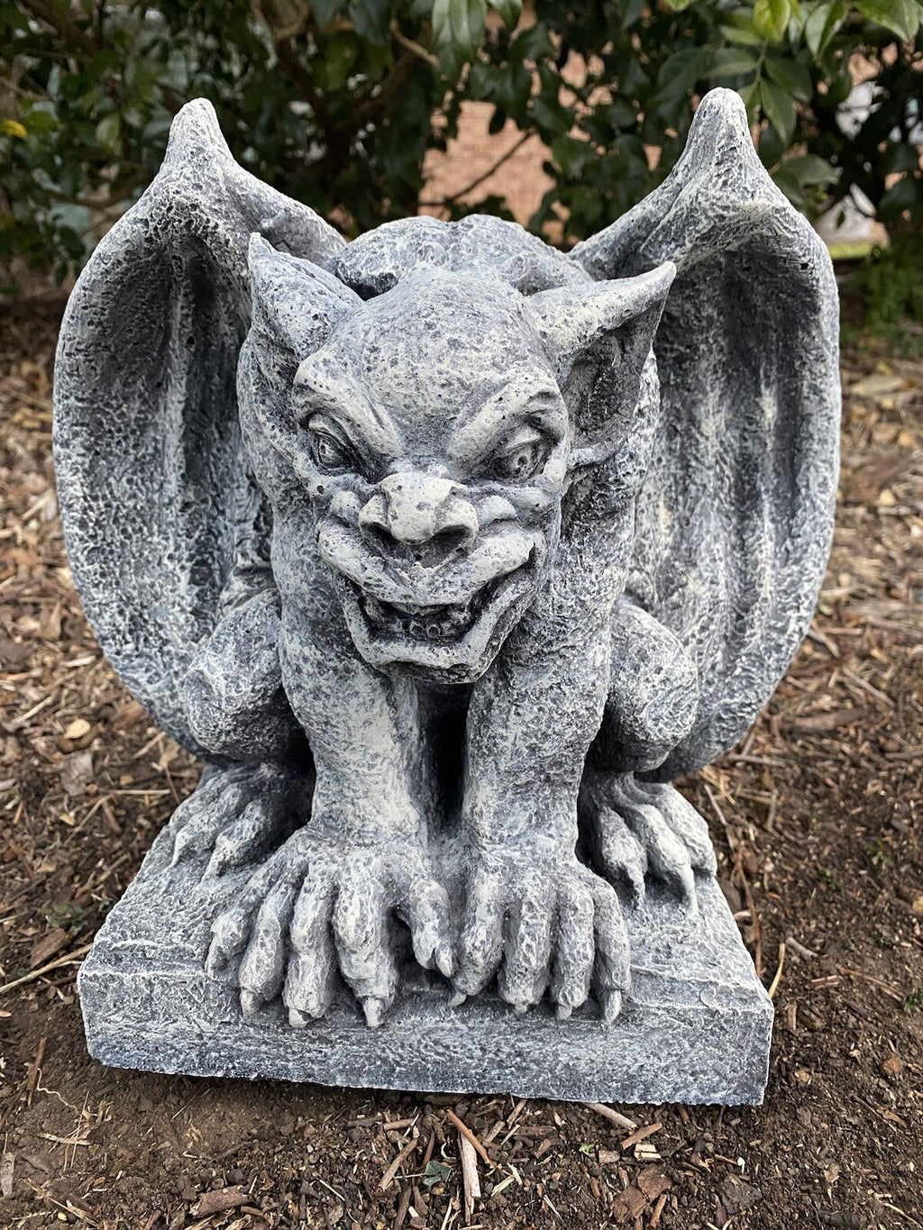 Gargoyle Statue Ornament Animal Concrete Cement Garden Australian Made