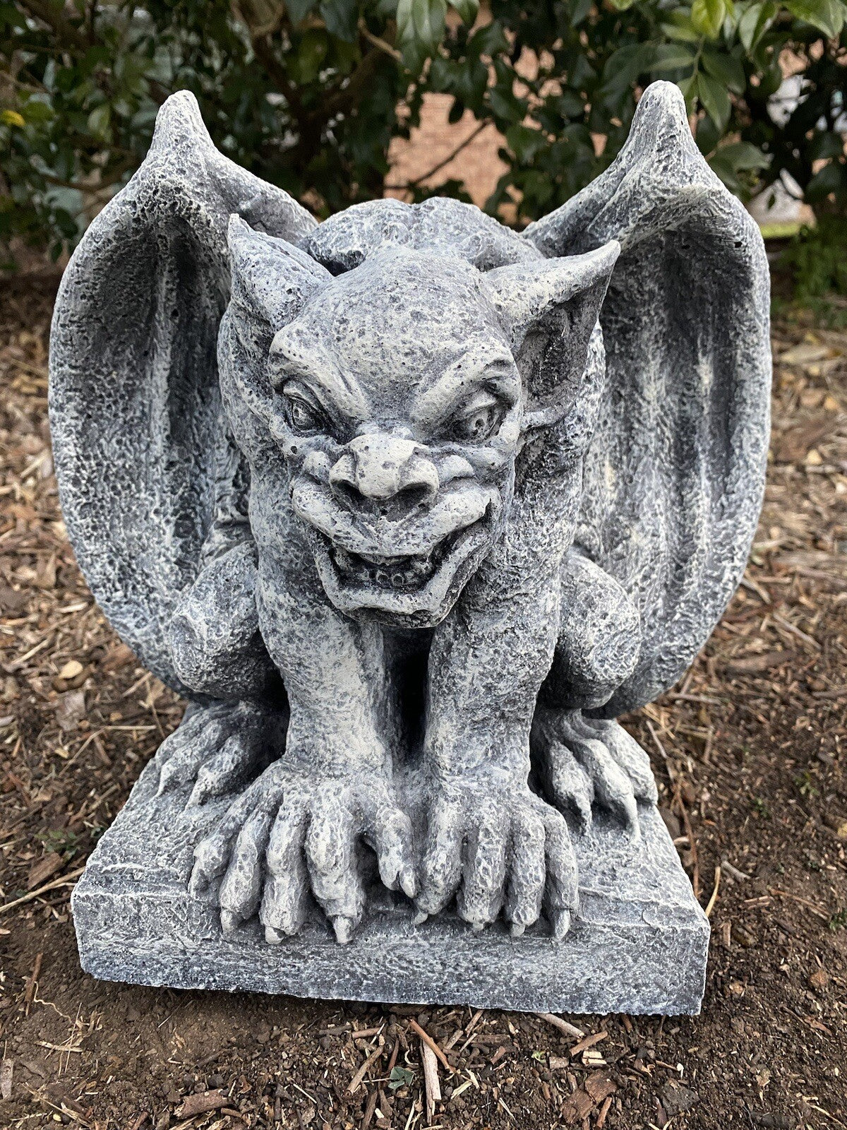 Gargoyle Statue Ornament Animal Concrete Cement Garden Australian Made