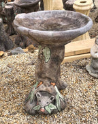Australian Made Concrete Possum Bird Bath | Large Wildlife Garden Feature Pick Up Only