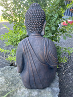 Buddha Sitting on a Lotus  Statue Figurine Garden Ornament Sculpture 67 cm
