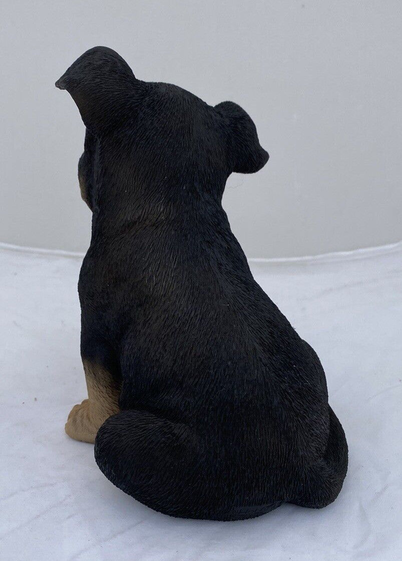 KELPIE STATUE PUPPY DOG  MEMORIAL ANIMAL GARDEN ORNAMENT SCULPTURE