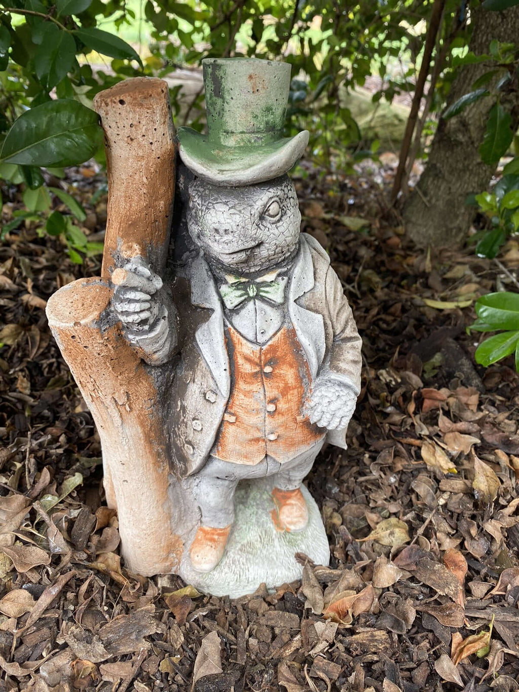 Willow Turtle Tortoise  Mr Tolly Animal Concrete Garden Statue Australian Made