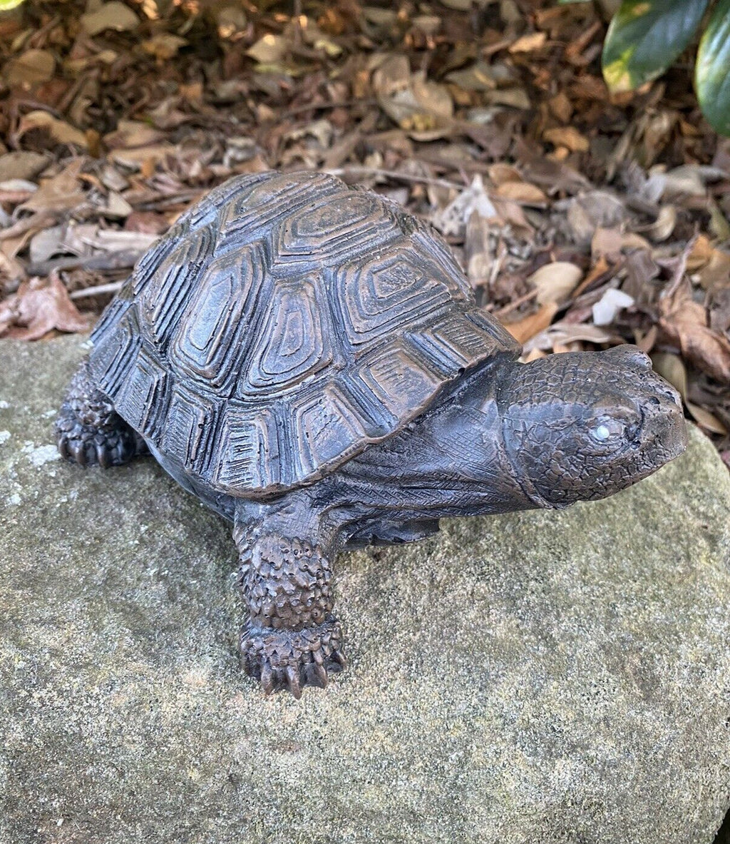 Turtle Tortoise Animal Concrete Garden Statue Ornament Australian Made 20cm
