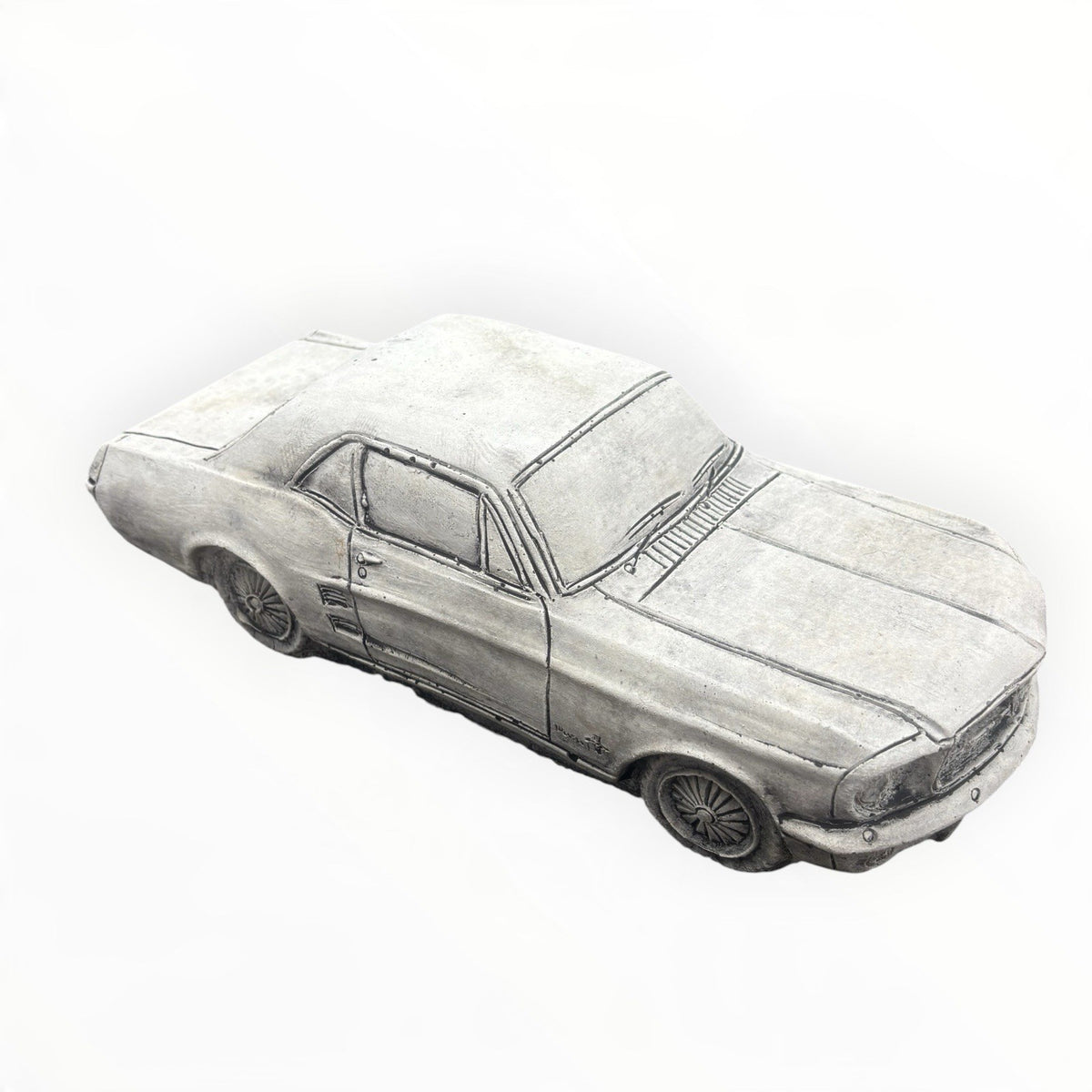 1966 Mustang Concrete Car Statue | Classic Car Ornament