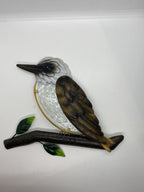 Australian Kookaburra Bird Metal Wall Art Hanger Indoor Outdoor Decor Garden